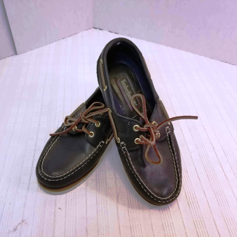 EUC Timberland Two Eyed Boat Shoes Size 7.5M